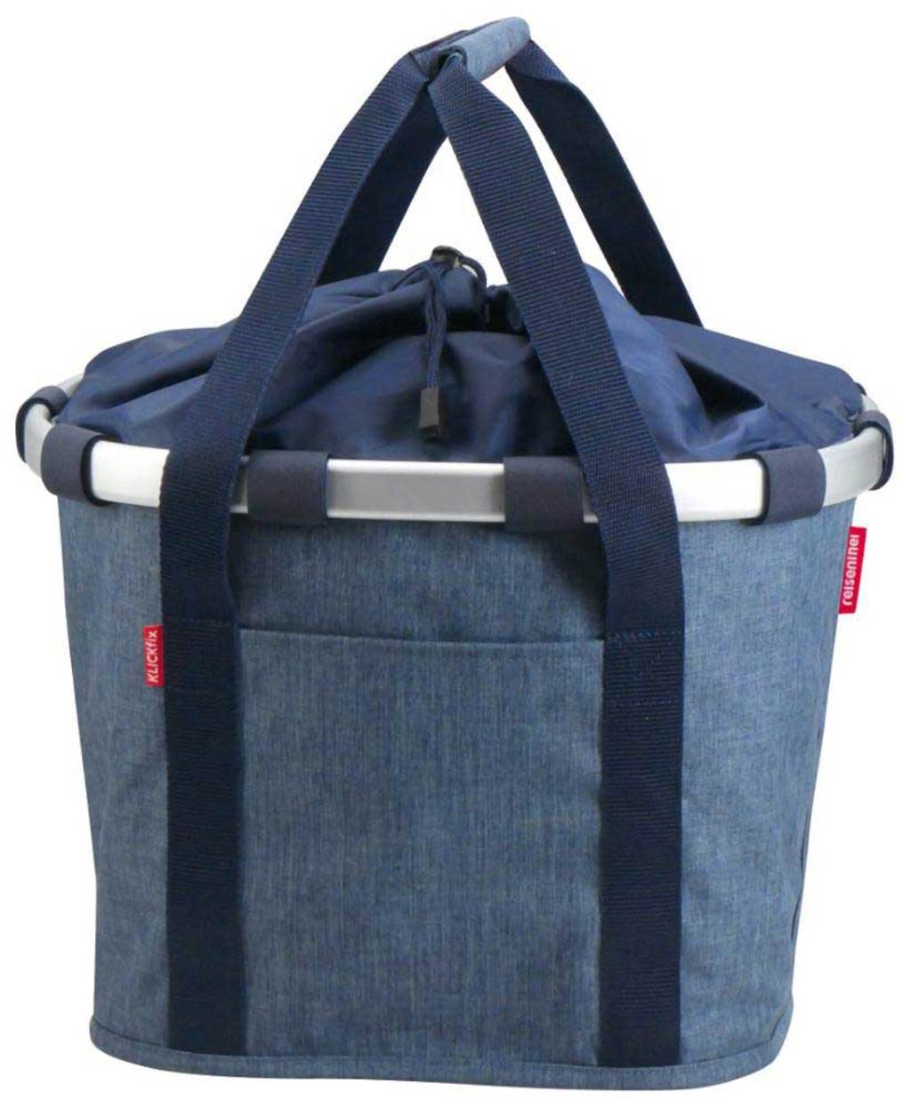Mandtas KLICKfix Bikebasket - Twist Blue - 15 Liter Mandtas KLICKfix Bikebasket - Twist Blue - 15 Liter